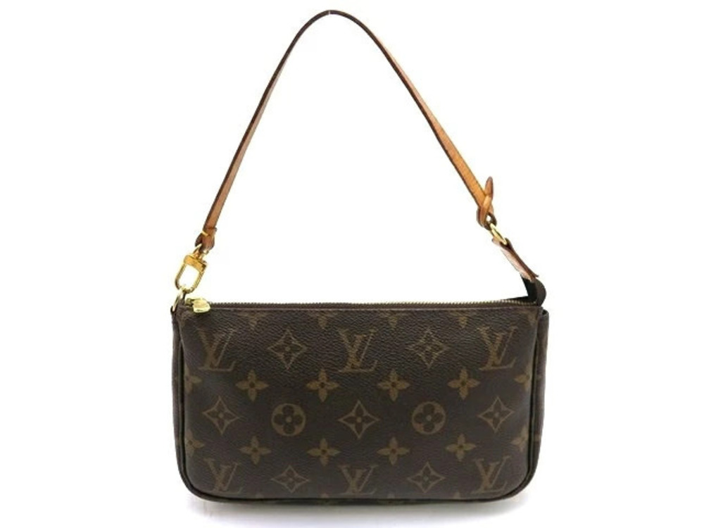 LOUIS VUITTON Bag Pochette Accessoires Pouch Clutch handle Monogram